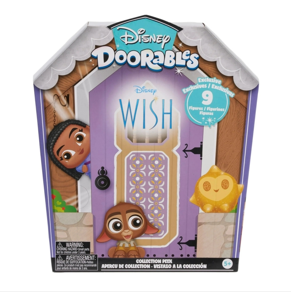 : WISH Disney Doorables NEW Collectible toy set 9 figures
